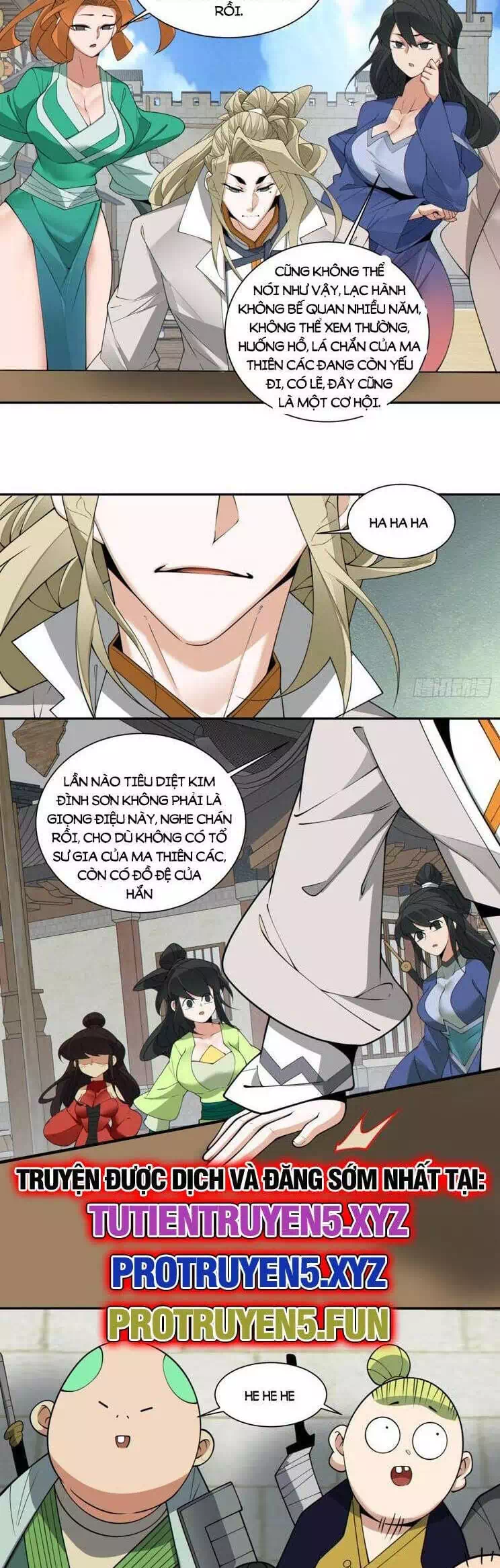 Truyện Tranh Đồ Đệ Của Ta Đều Là Đại Phản Phái trang 4