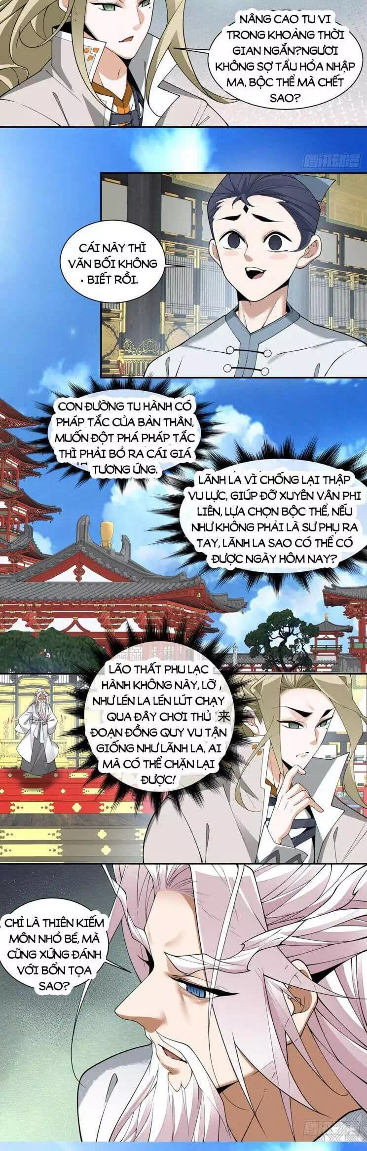 Truyện Tranh Đồ Đệ Của Ta Đều Là Đại Phản Phái trang 4