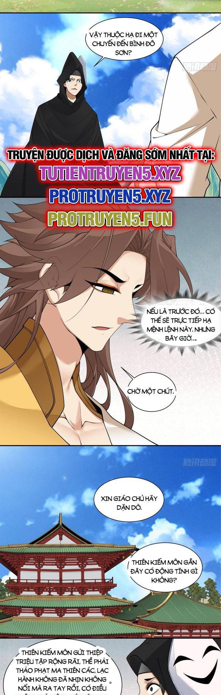 Truyện Tranh Đồ Đệ Của Ta Đều Là Đại Phản Phái trang 4