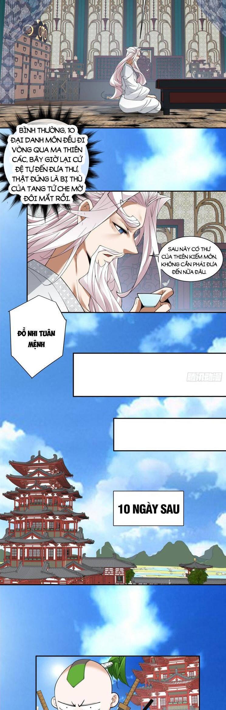 Truyện Tranh Đồ Đệ Của Ta Đều Là Đại Phản Phái trang 4