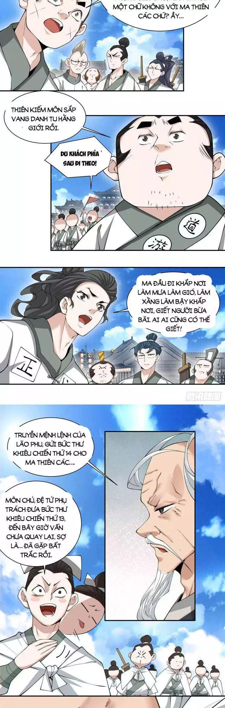 Truyện Tranh Đồ Đệ Của Ta Đều Là Đại Phản Phái trang 4