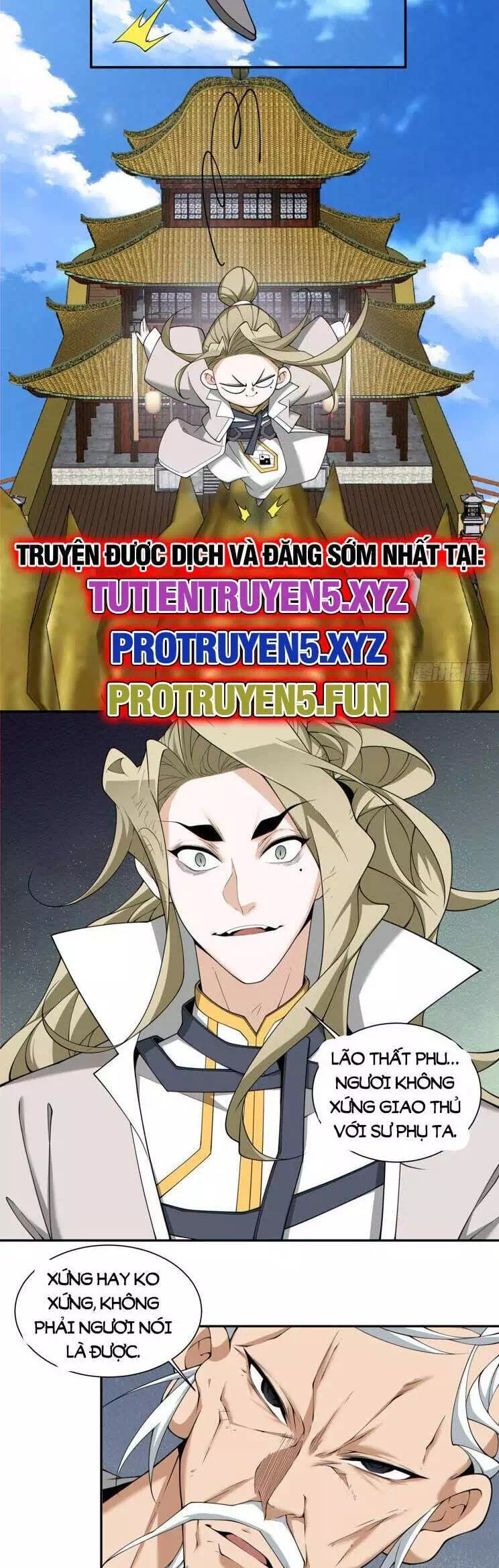 Truyện Tranh Đồ Đệ Của Ta Đều Là Đại Phản Phái trang 4