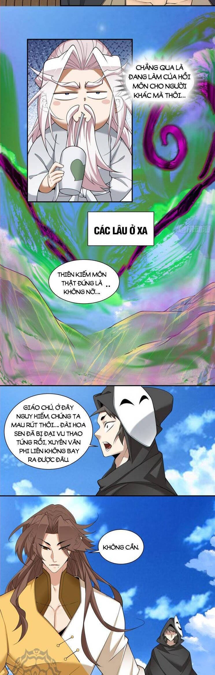 Truyện Tranh Đồ Đệ Của Ta Đều Là Đại Phản Phái trang 4
