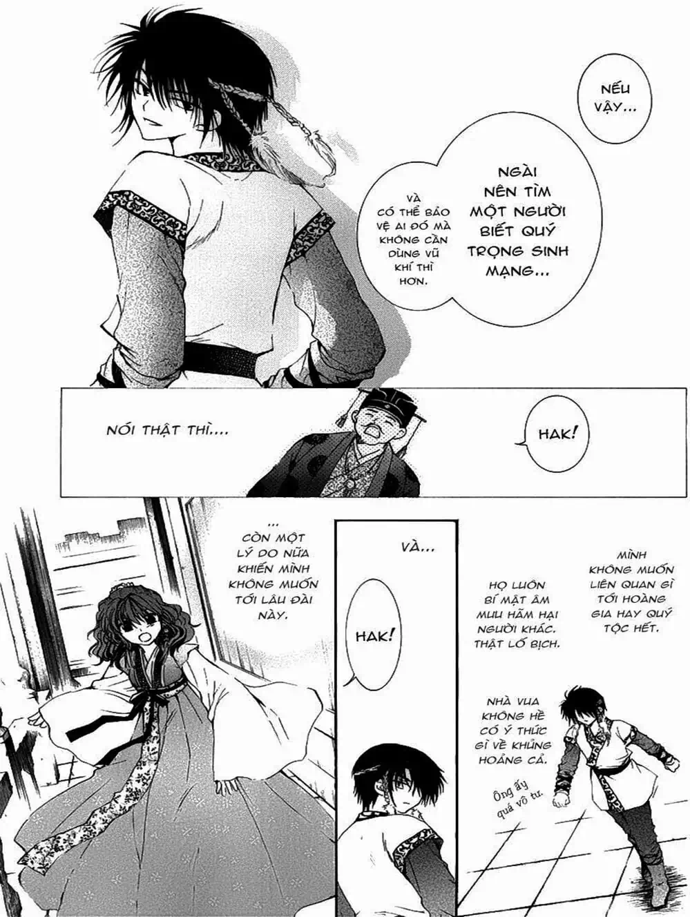 Truyện Tranh Đóa Hoa Bùng Cháy - Yona Of The Dawn trang 7