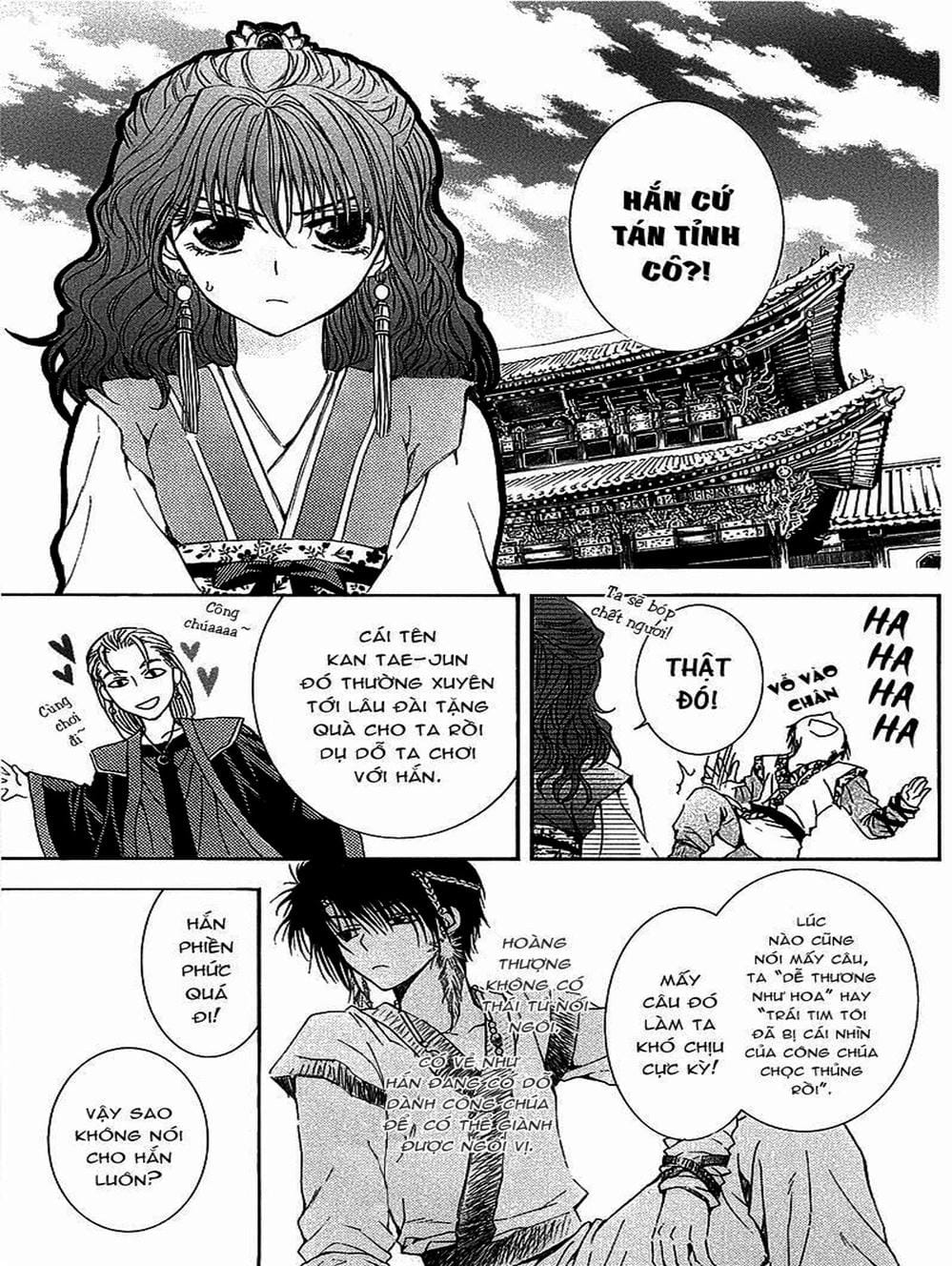 Truyện Tranh Đóa Hoa Bùng Cháy - Yona Of The Dawn trang 7