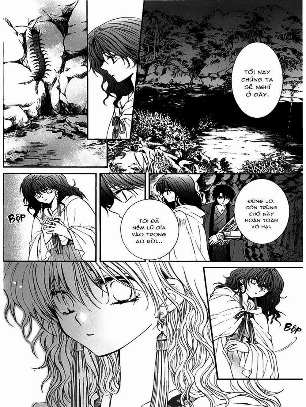 Truyện Tranh Đóa Hoa Bùng Cháy - Yona Of The Dawn trang 7