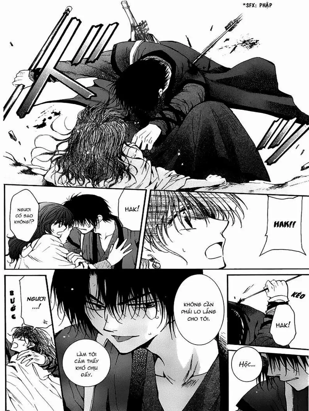 Truyện Tranh Đóa Hoa Bùng Cháy - Yona Of The Dawn trang 7