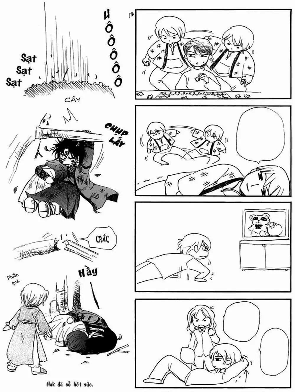 Truyện Tranh Đóa Hoa Bùng Cháy - Yona Of The Dawn trang 7