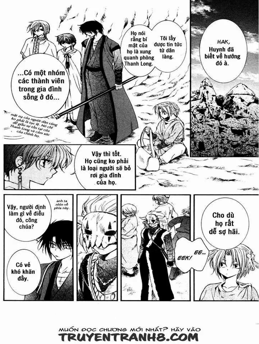 Truyện Tranh Đóa Hoa Bùng Cháy - Yona Of The Dawn trang 7