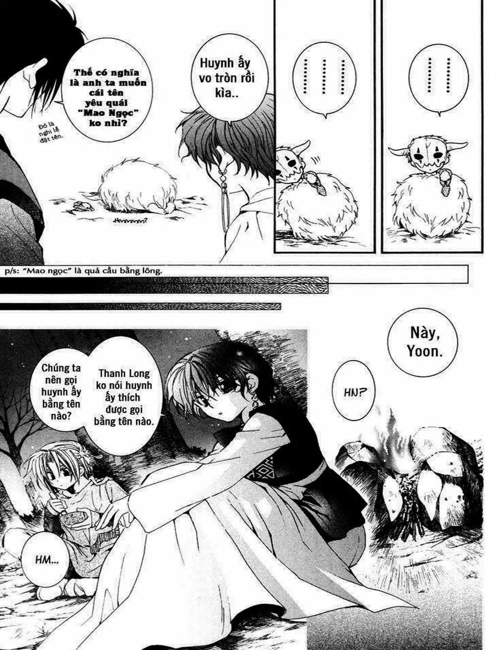 Truyện Tranh Đóa Hoa Bùng Cháy - Yona Of The Dawn trang 7