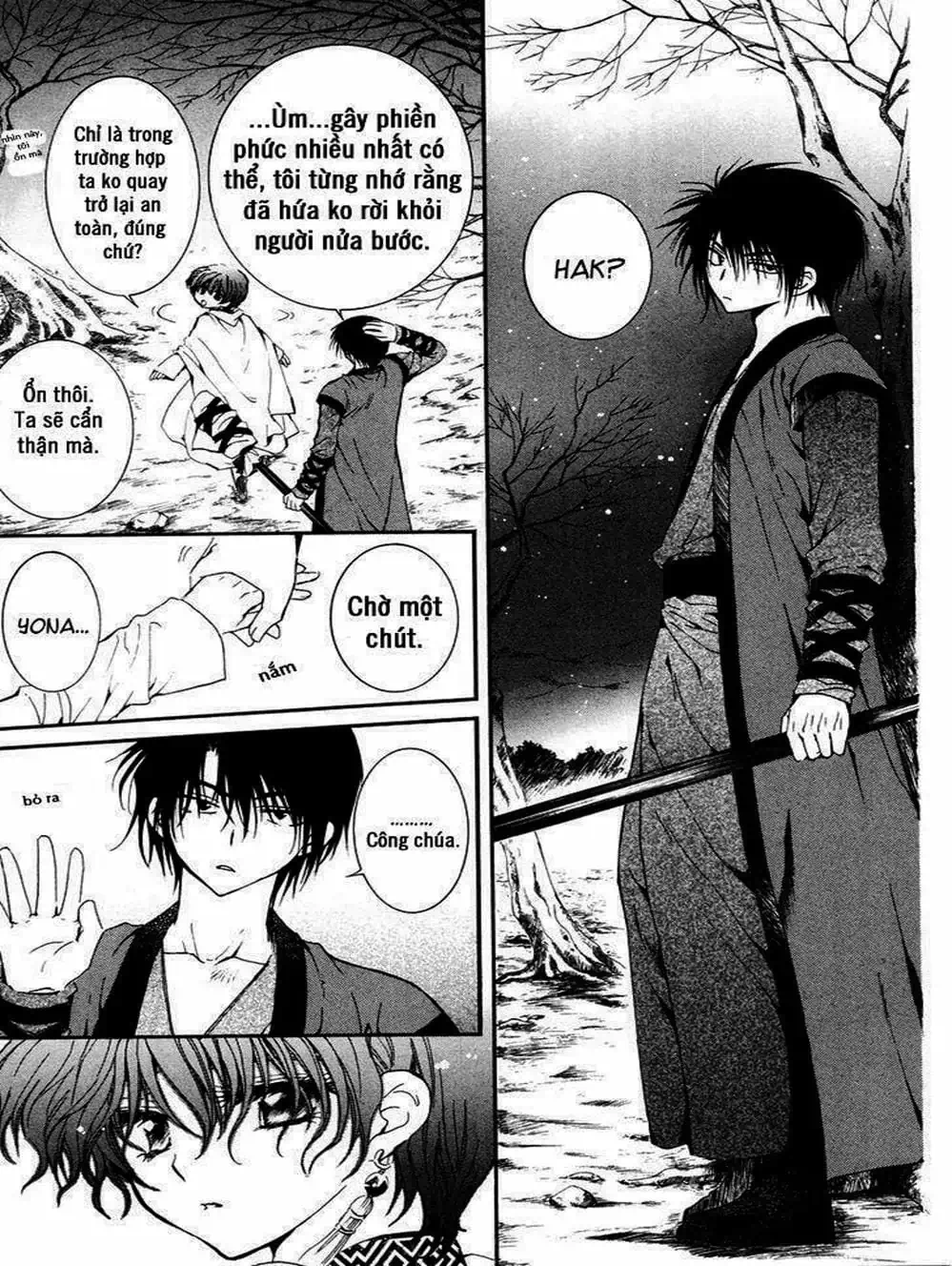 Truyện Tranh Đóa Hoa Bùng Cháy - Yona Of The Dawn trang 7