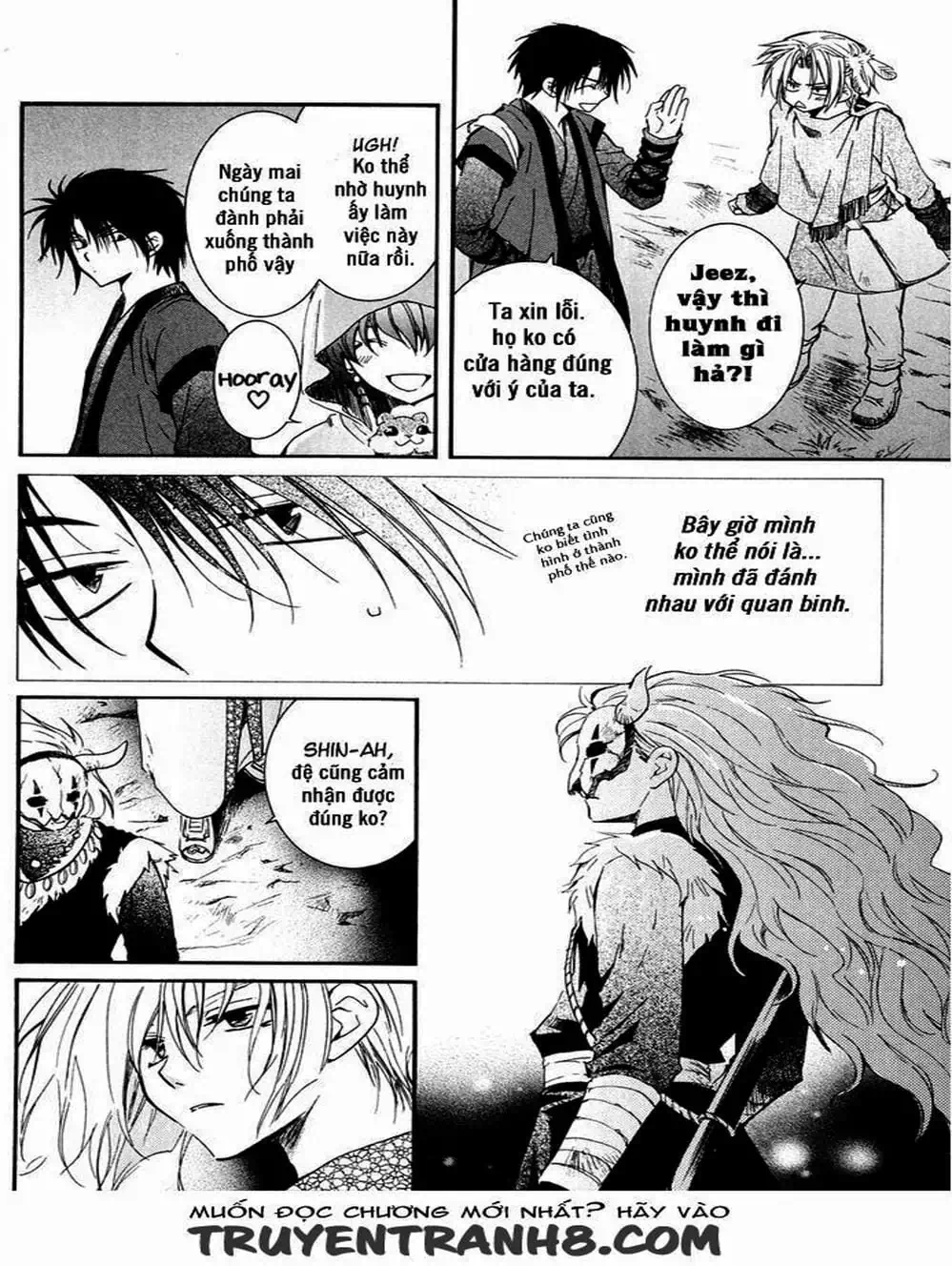 Truyện Tranh Đóa Hoa Bùng Cháy - Yona Of The Dawn trang 7