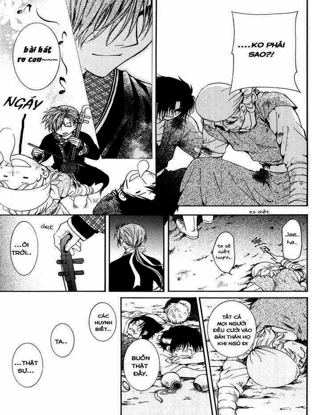 Truyện Tranh Đóa Hoa Bùng Cháy - Yona Of The Dawn trang 7