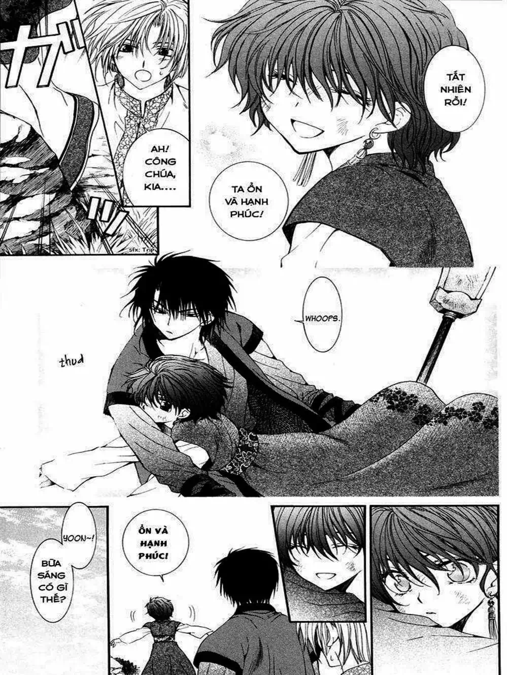 Truyện Tranh Đóa Hoa Bùng Cháy - Yona Of The Dawn trang 7