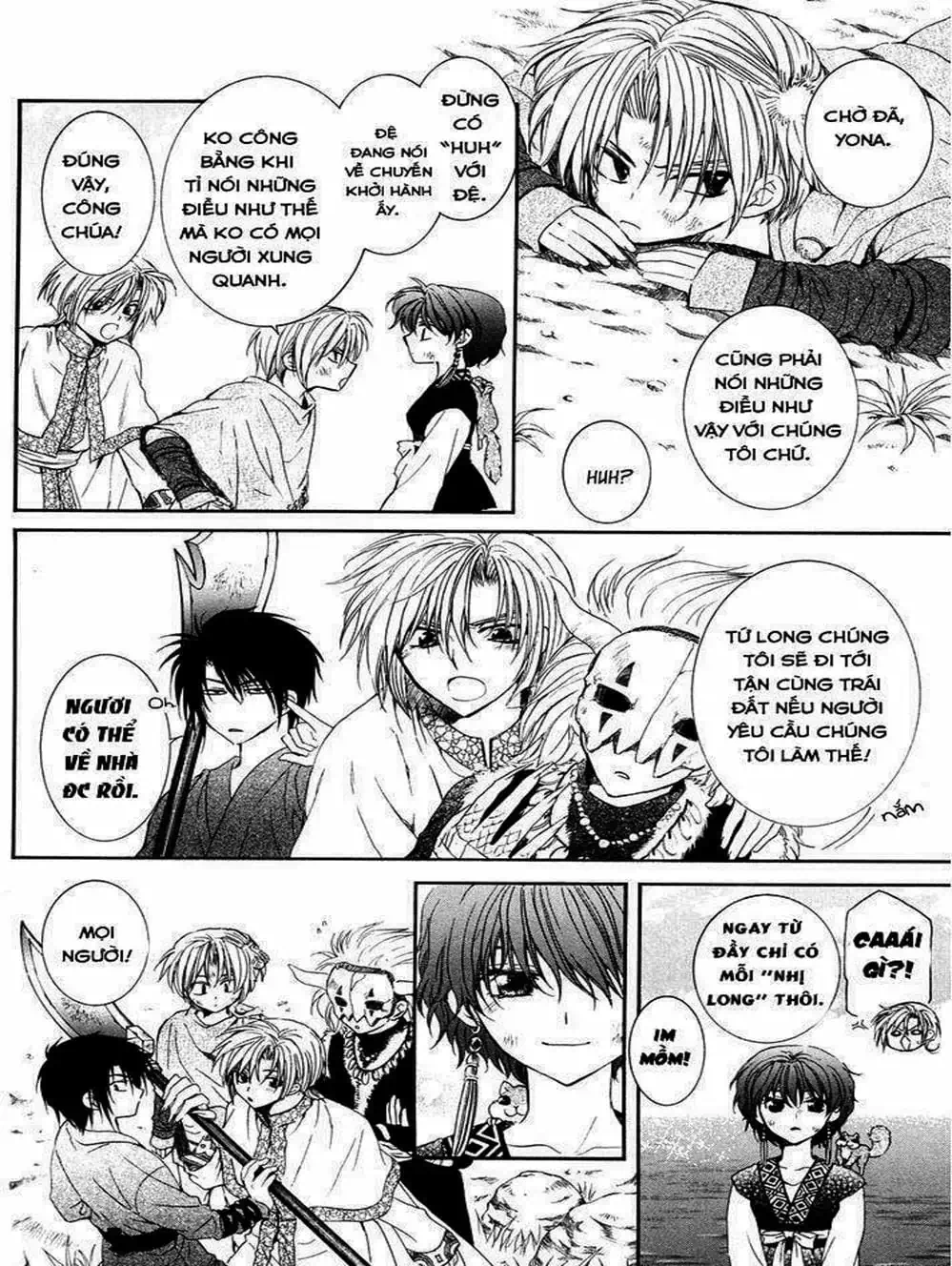 Truyện Tranh Đóa Hoa Bùng Cháy - Yona Of The Dawn trang 7