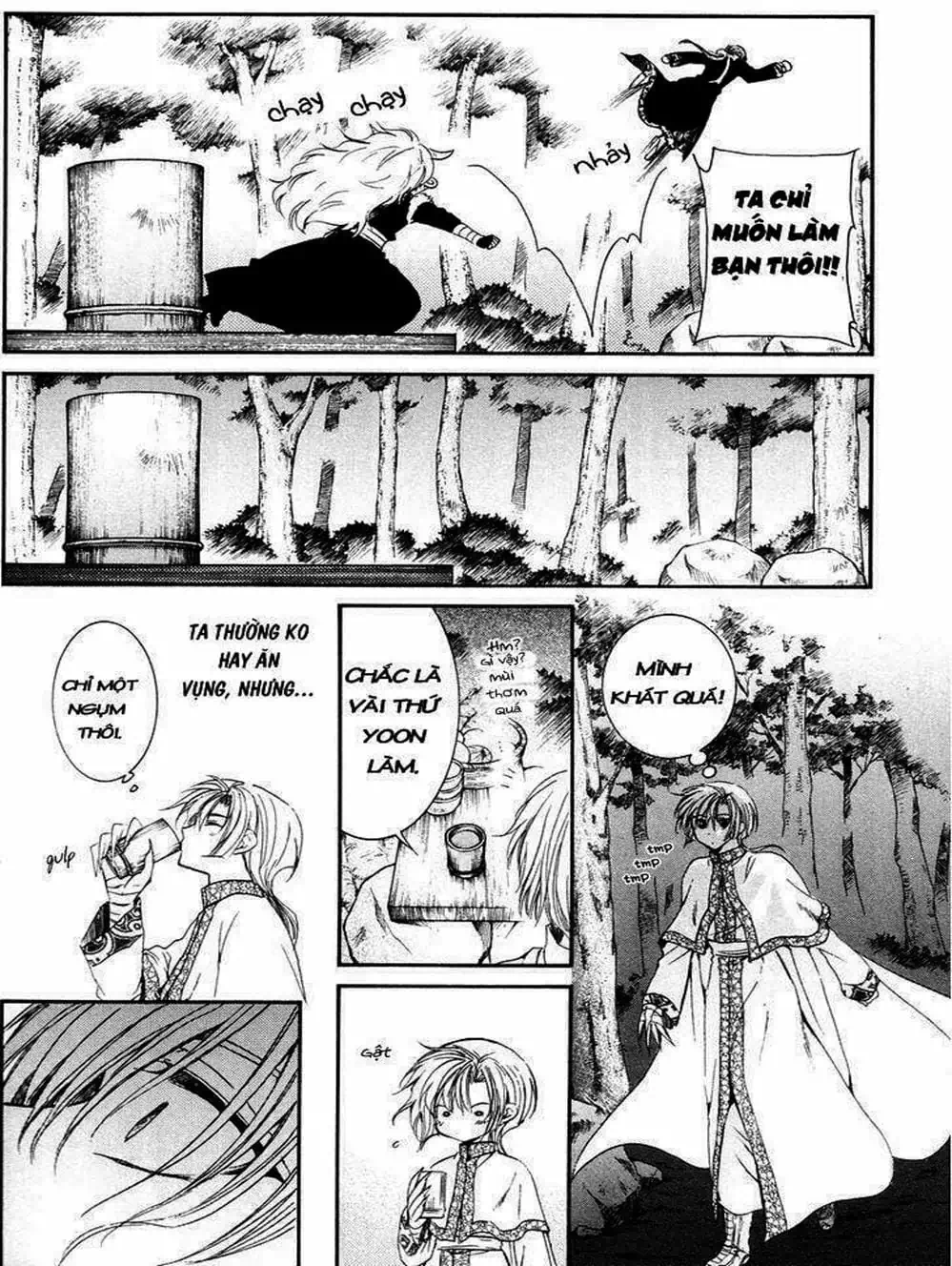 Truyện Tranh Đóa Hoa Bùng Cháy - Yona Of The Dawn trang 7