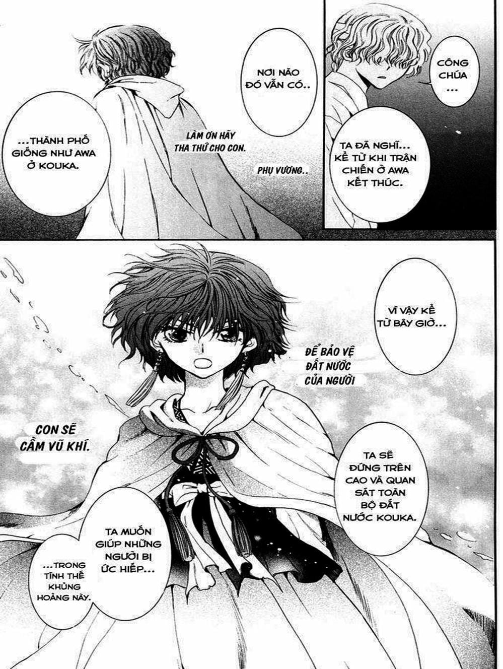 Truyện Tranh Đóa Hoa Bùng Cháy - Yona Of The Dawn trang 7