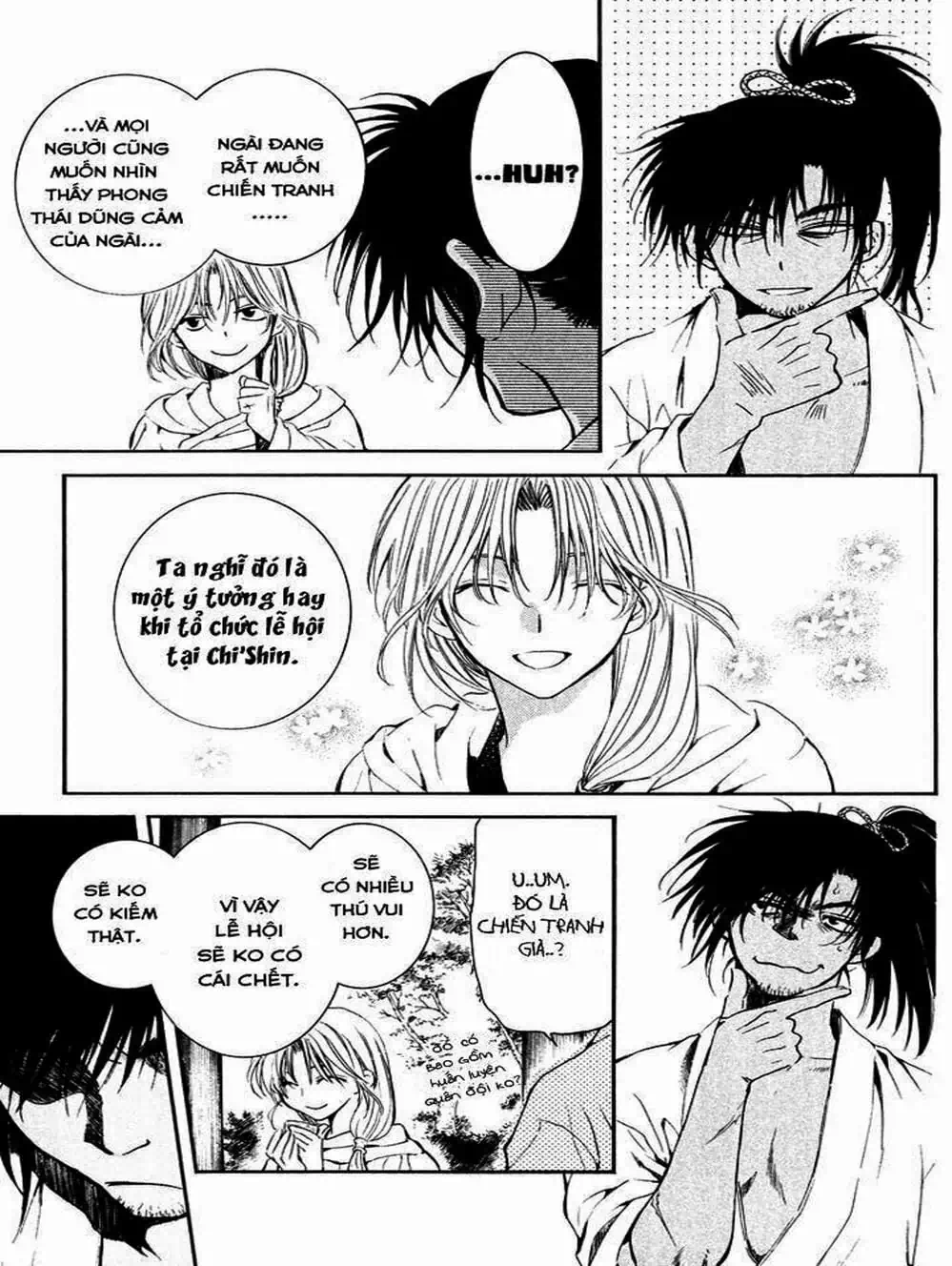 Truyện Tranh Đóa Hoa Bùng Cháy - Yona Of The Dawn trang 7