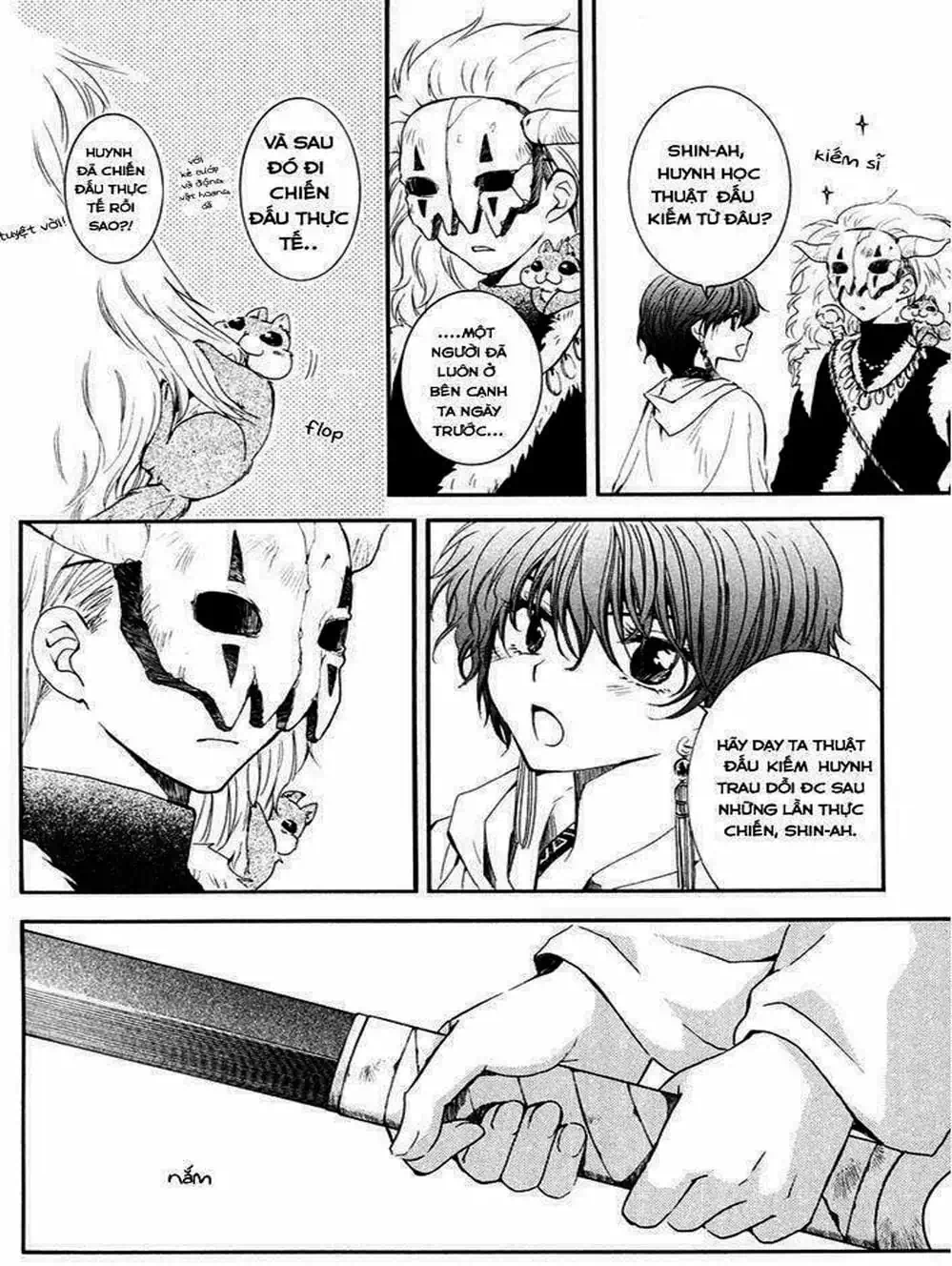 Truyện Tranh Đóa Hoa Bùng Cháy - Yona Of The Dawn trang 7