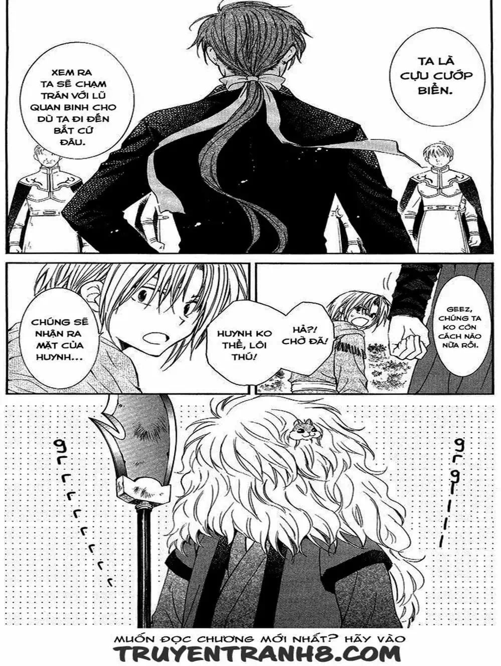 Truyện Tranh Đóa Hoa Bùng Cháy - Yona Of The Dawn trang 7