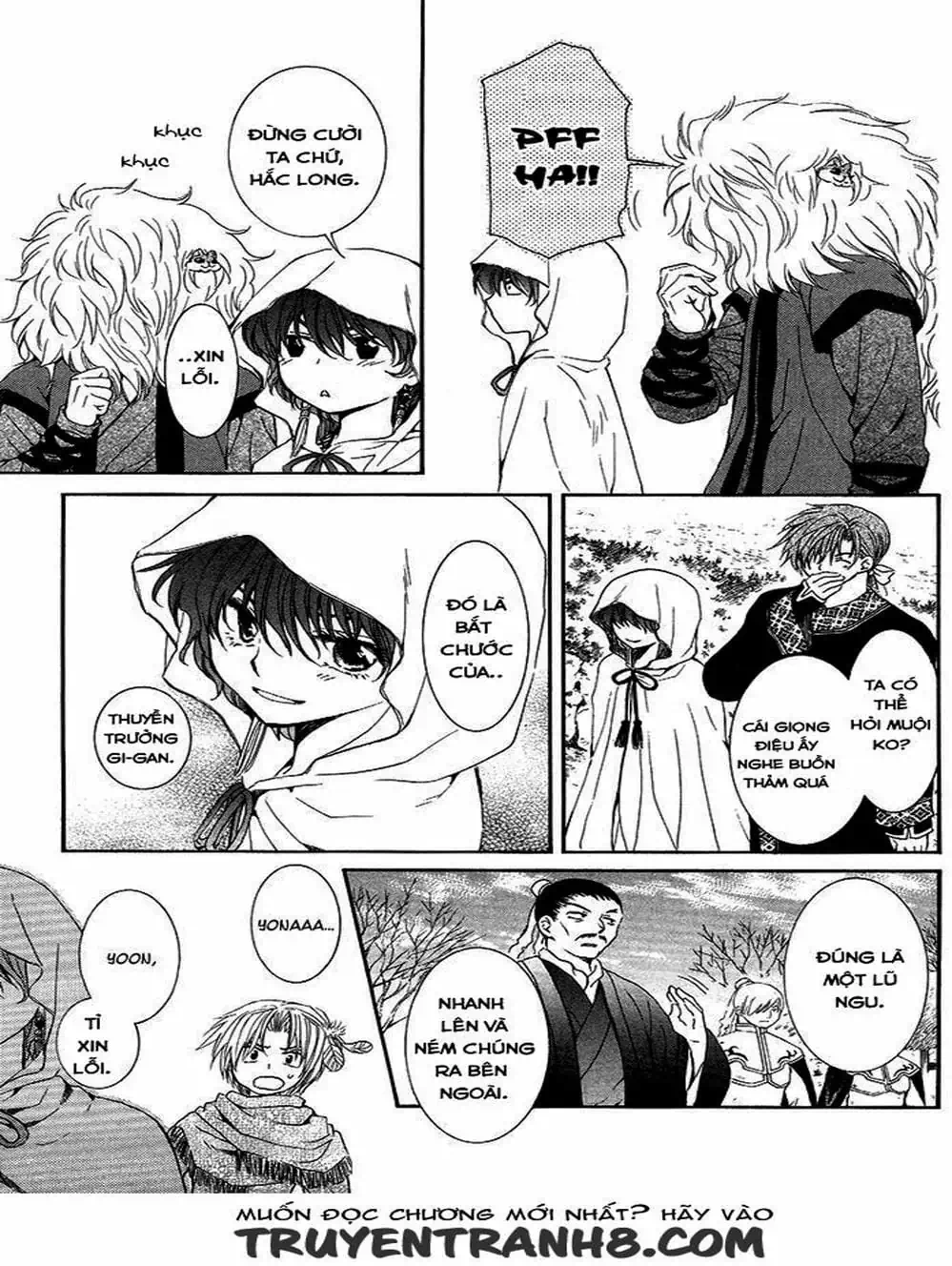 Truyện Tranh Đóa Hoa Bùng Cháy - Yona Of The Dawn trang 7