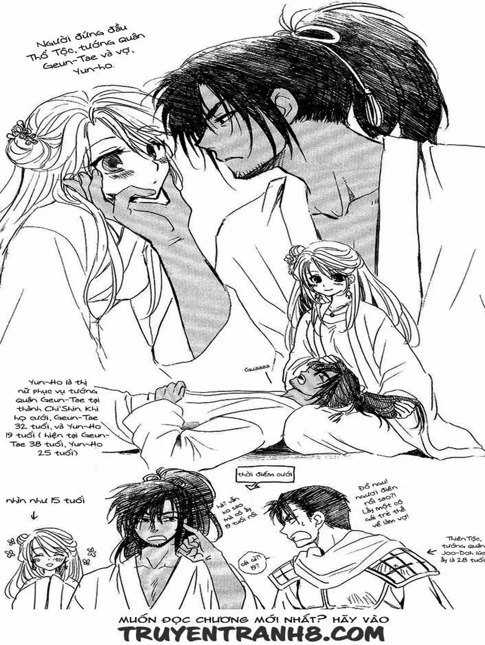 Truyện Tranh Đóa Hoa Bùng Cháy - Yona Of The Dawn trang 7
