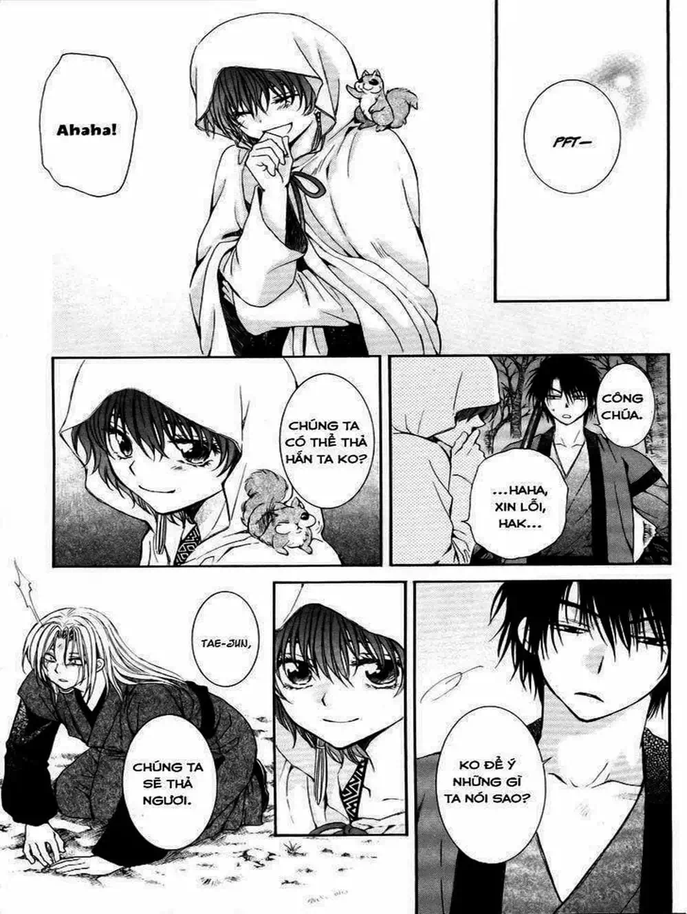 Truyện Tranh Đóa Hoa Bùng Cháy - Yona Of The Dawn trang 7