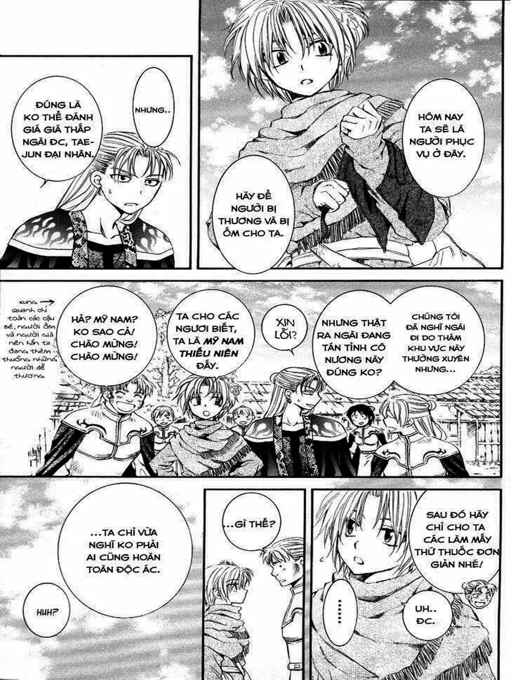 Truyện Tranh Đóa Hoa Bùng Cháy - Yona Of The Dawn trang 7