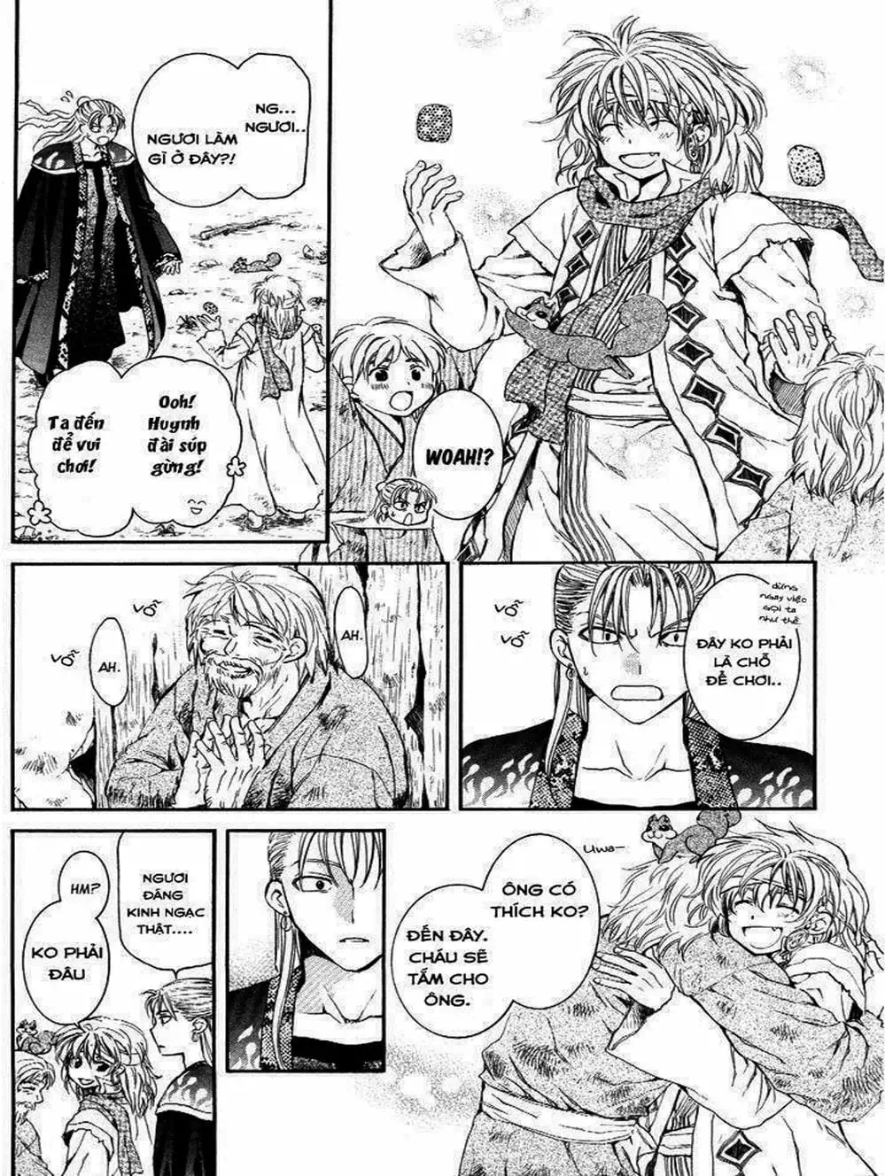 Truyện Tranh Đóa Hoa Bùng Cháy - Yona Of The Dawn trang 7