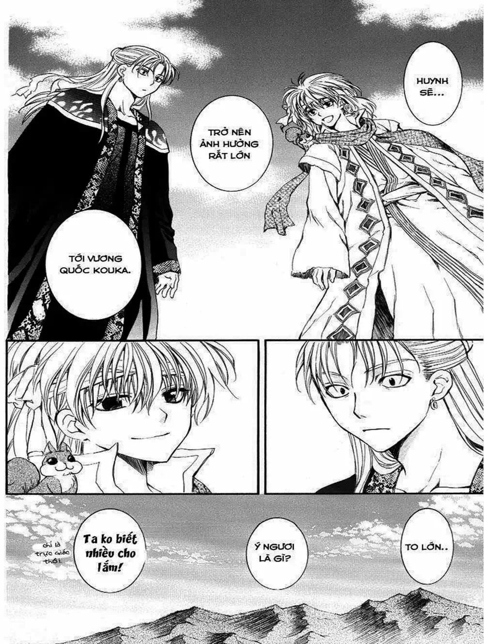 Truyện Tranh Đóa Hoa Bùng Cháy - Yona Of The Dawn trang 7