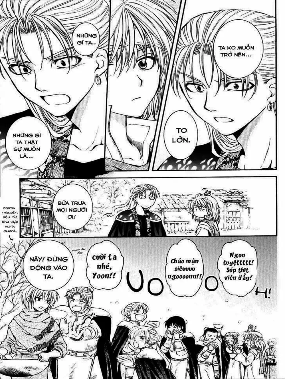 Truyện Tranh Đóa Hoa Bùng Cháy - Yona Of The Dawn trang 7