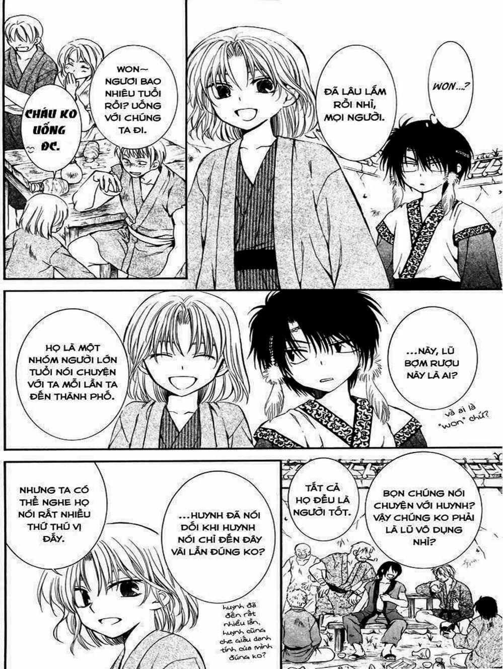 Truyện Tranh Đóa Hoa Bùng Cháy - Yona Of The Dawn trang 7