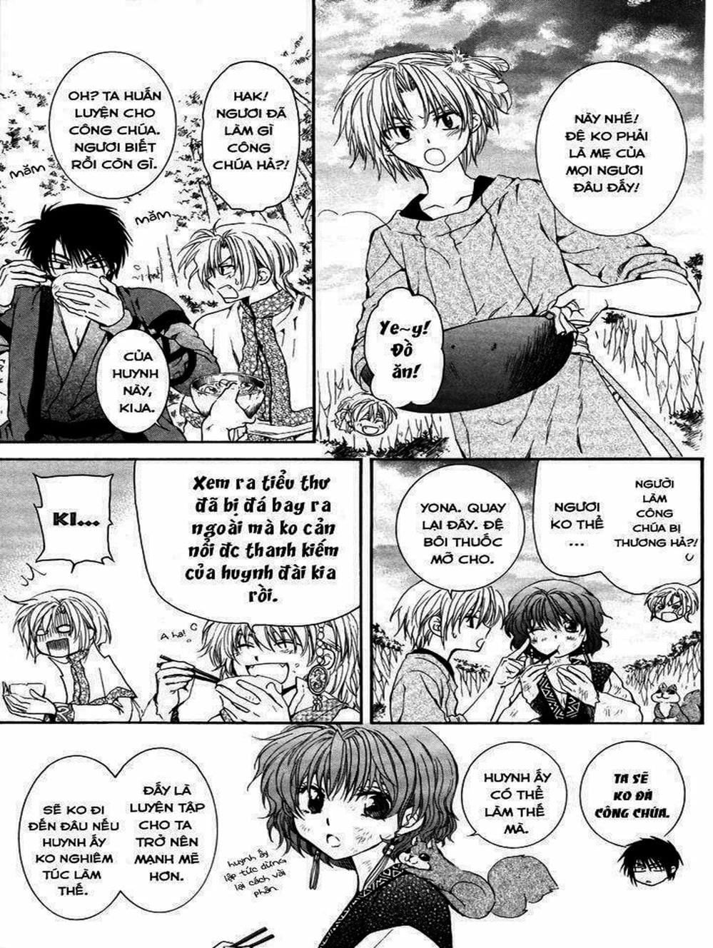 Truyện Tranh Đóa Hoa Bùng Cháy - Yona Of The Dawn trang 7