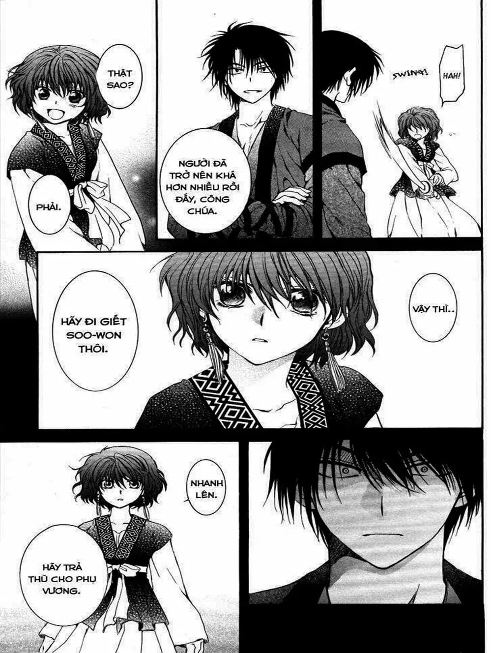 Truyện Tranh Đóa Hoa Bùng Cháy - Yona Of The Dawn trang 7