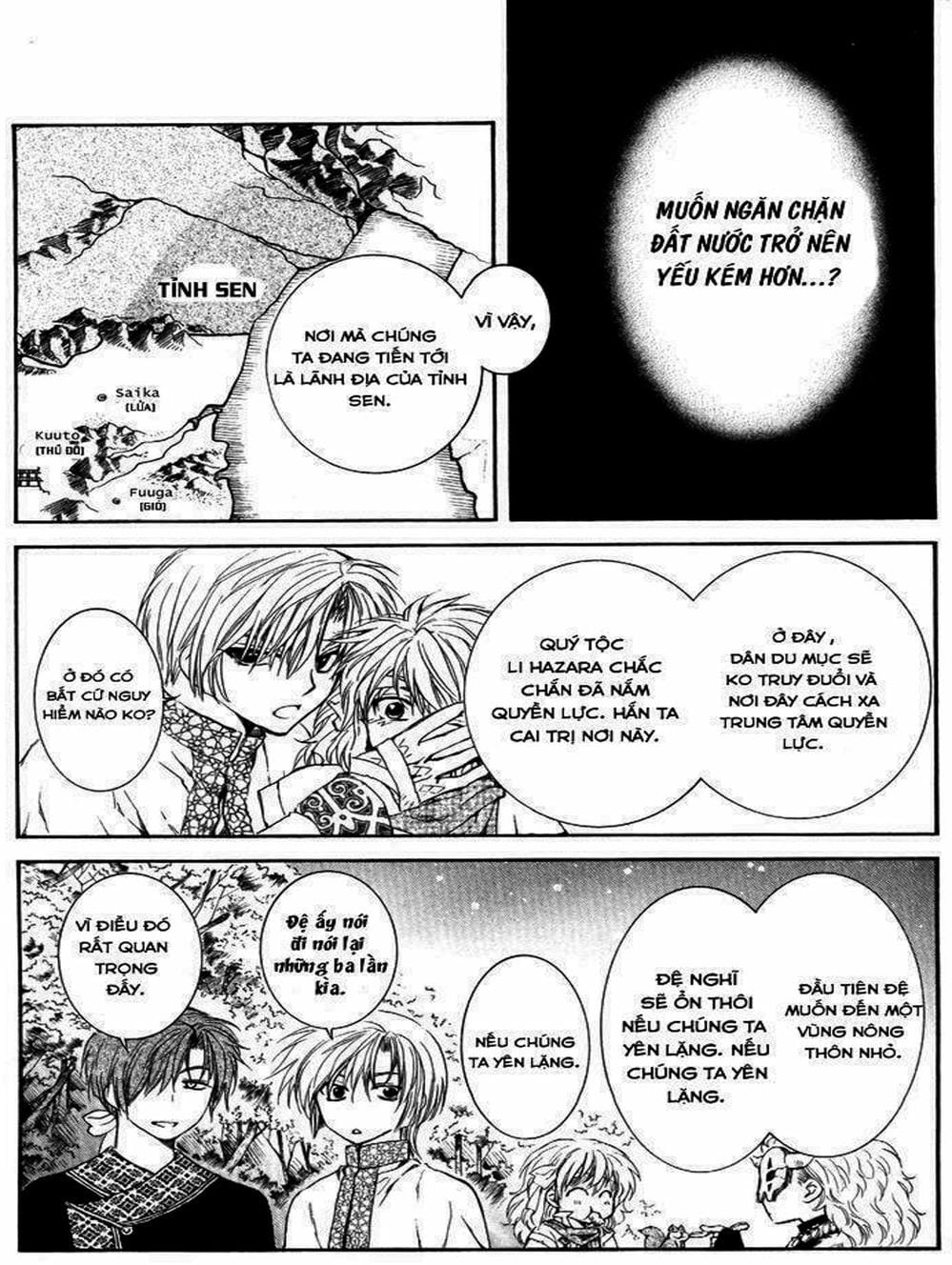 Truyện Tranh Đóa Hoa Bùng Cháy - Yona Of The Dawn trang 7