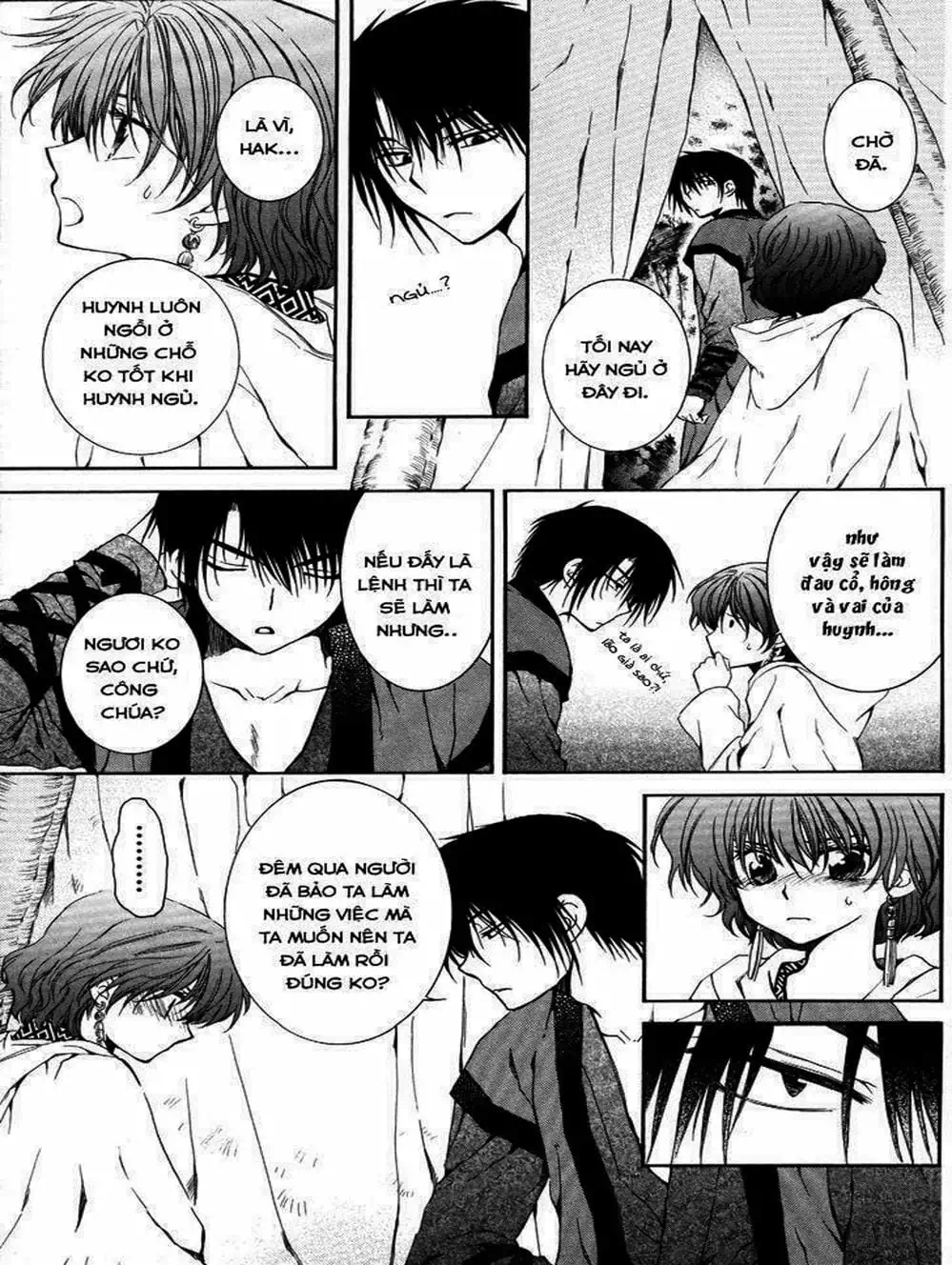 Truyện Tranh Đóa Hoa Bùng Cháy - Yona Of The Dawn trang 7