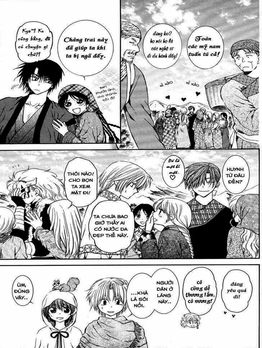 Truyện Tranh Đóa Hoa Bùng Cháy - Yona Of The Dawn trang 7