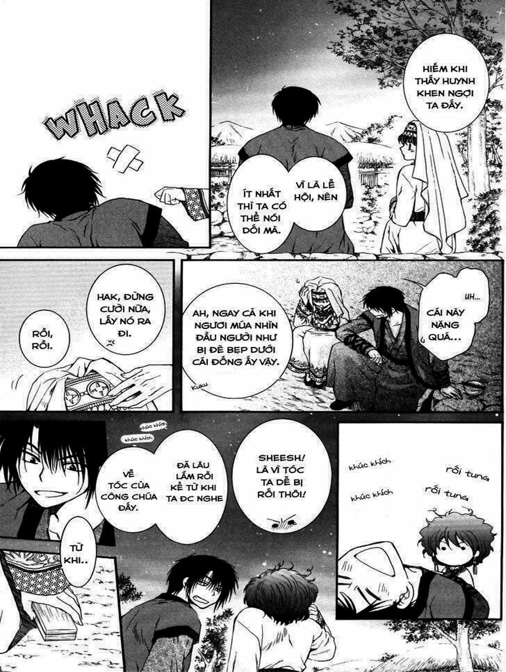 Truyện Tranh Đóa Hoa Bùng Cháy - Yona Of The Dawn trang 7