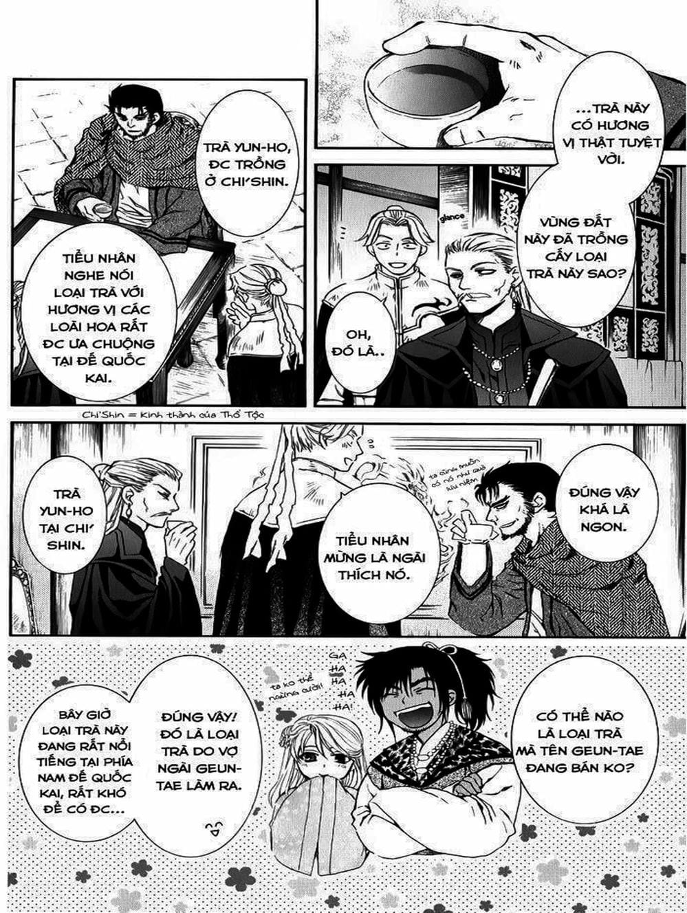 Truyện Tranh Đóa Hoa Bùng Cháy - Yona Of The Dawn trang 7