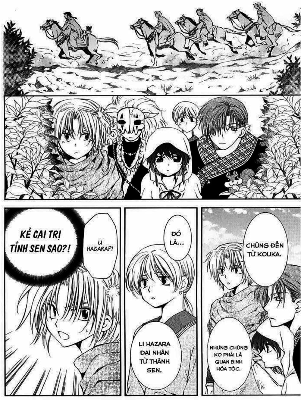 Truyện Tranh Đóa Hoa Bùng Cháy - Yona Of The Dawn trang 7