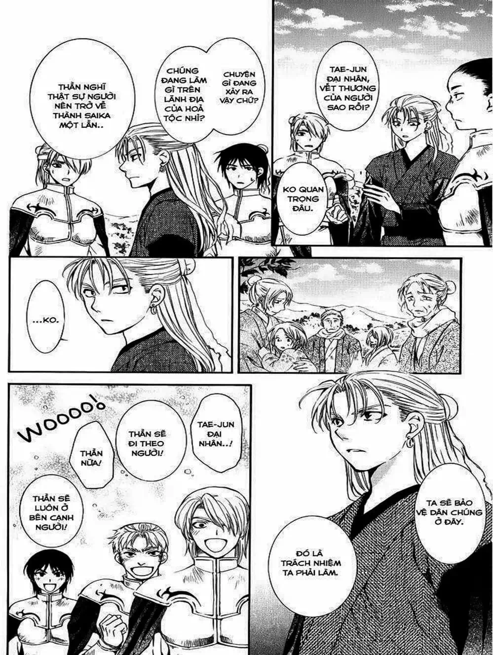 Truyện Tranh Đóa Hoa Bùng Cháy - Yona Of The Dawn trang 7