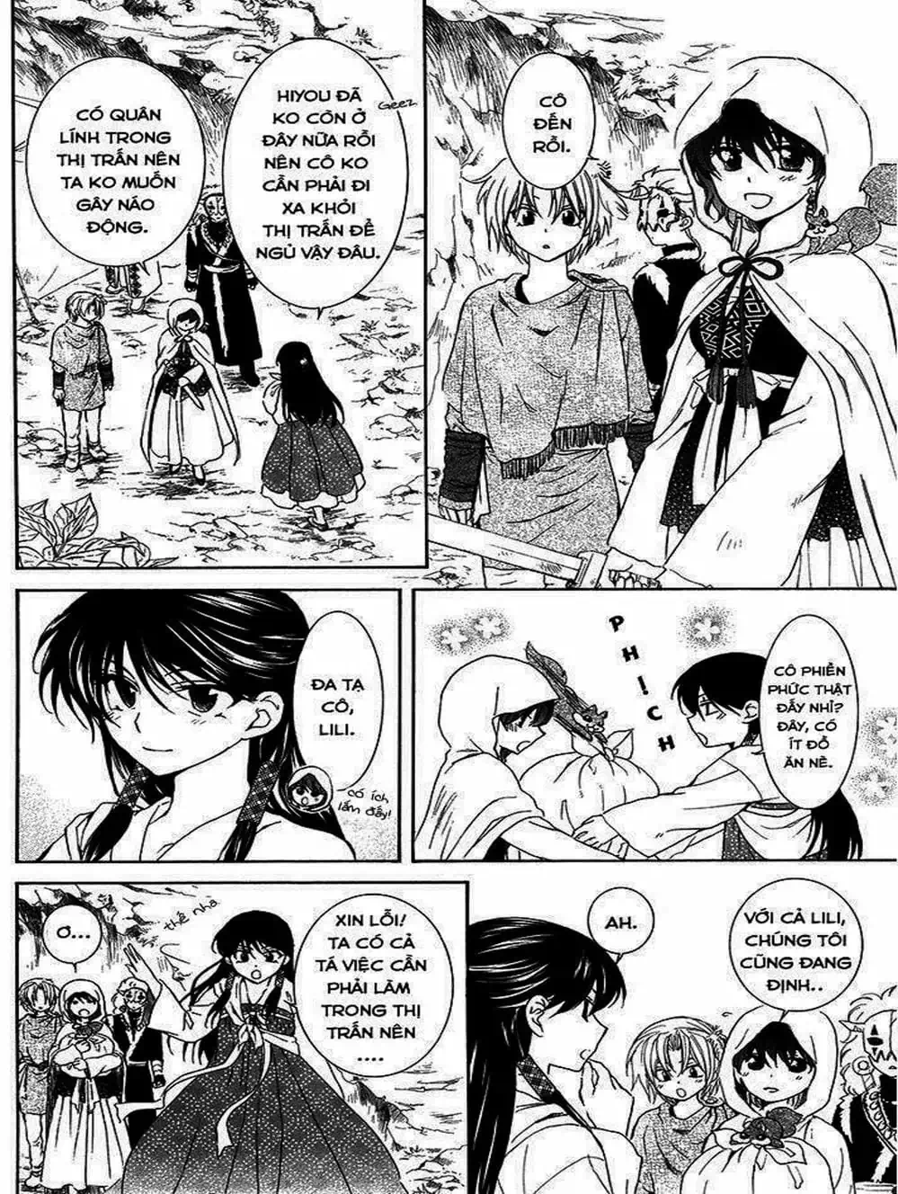 Truyện Tranh Đóa Hoa Bùng Cháy - Yona Of The Dawn trang 7