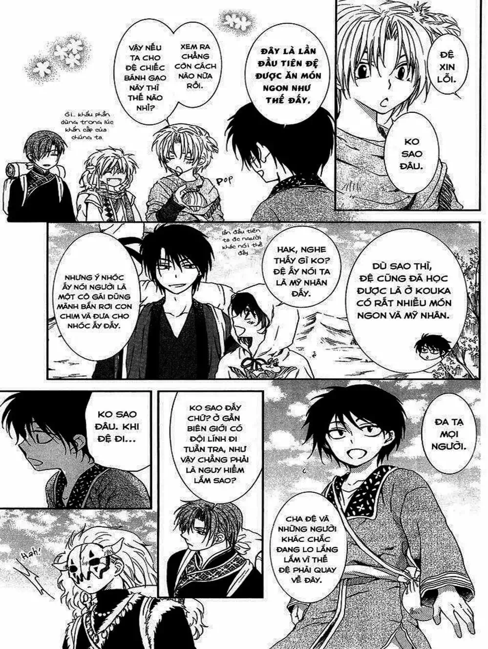 Truyện Tranh Đóa Hoa Bùng Cháy - Yona Of The Dawn trang 7