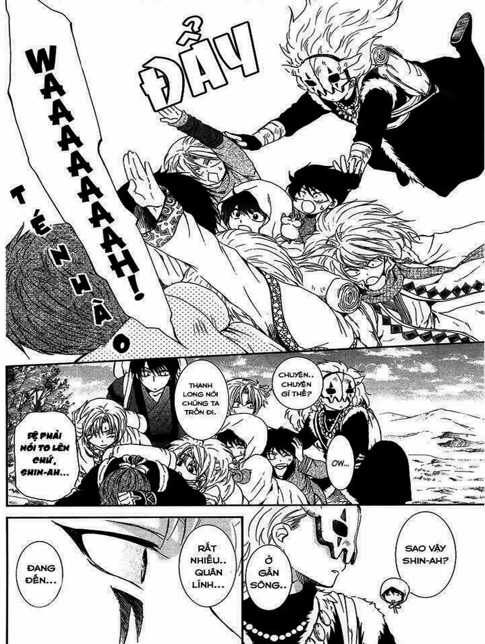 Truyện Tranh Đóa Hoa Bùng Cháy - Yona Of The Dawn trang 7