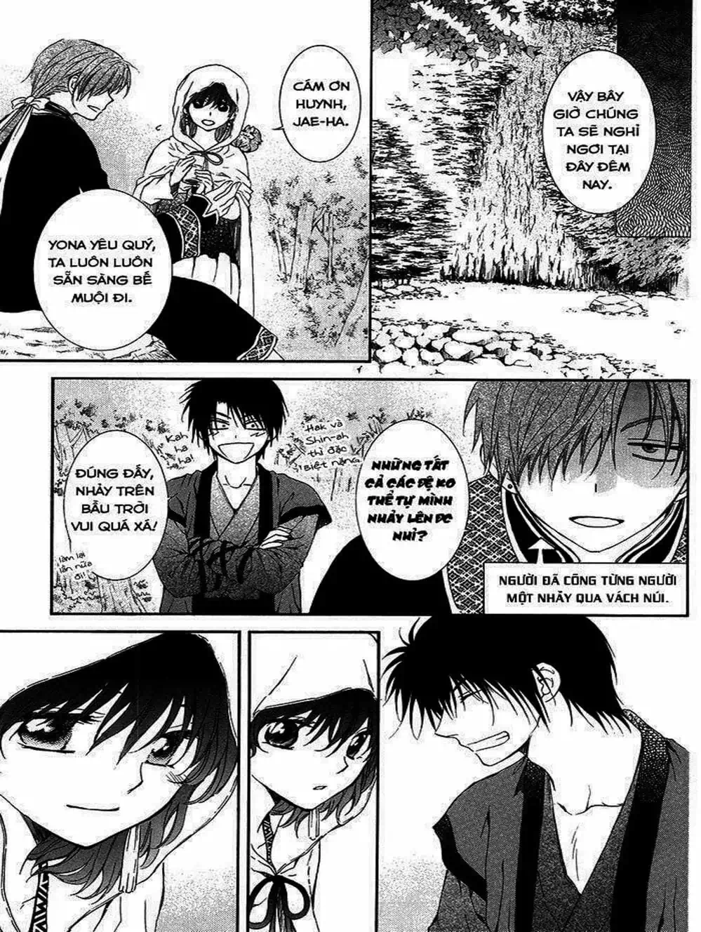 Truyện Tranh Đóa Hoa Bùng Cháy - Yona Of The Dawn trang 7