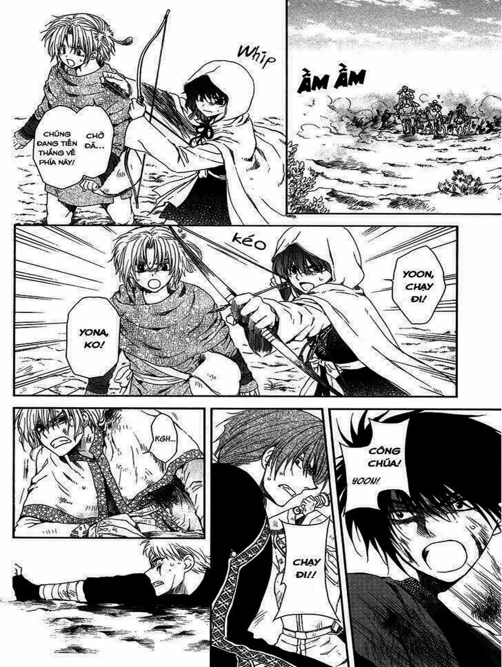 Truyện Tranh Đóa Hoa Bùng Cháy - Yona Of The Dawn trang 7