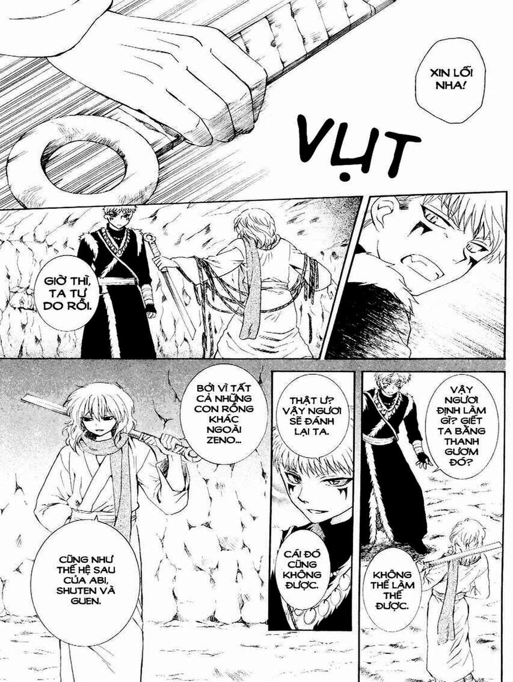 Truyện Tranh Đóa Hoa Bùng Cháy - Yona Of The Dawn trang 7