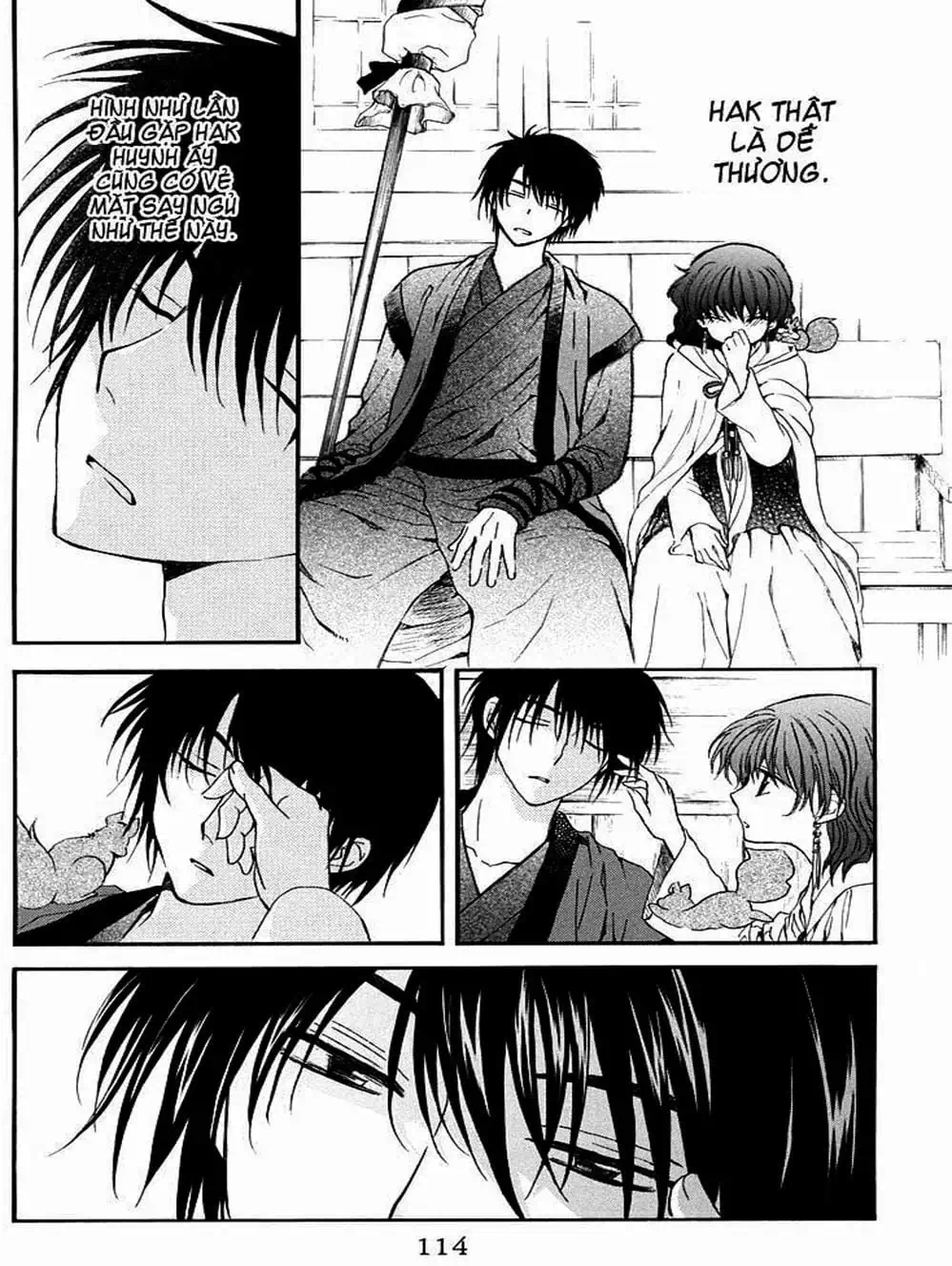 Truyện Tranh Đóa Hoa Bùng Cháy - Yona Of The Dawn trang 7