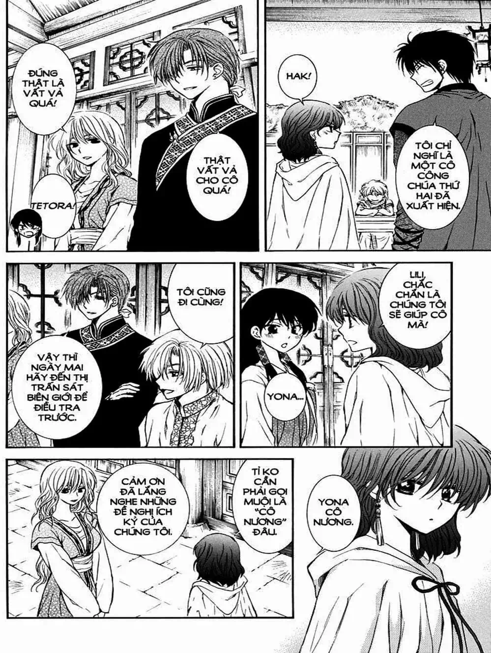 Truyện Tranh Đóa Hoa Bùng Cháy - Yona Of The Dawn trang 7