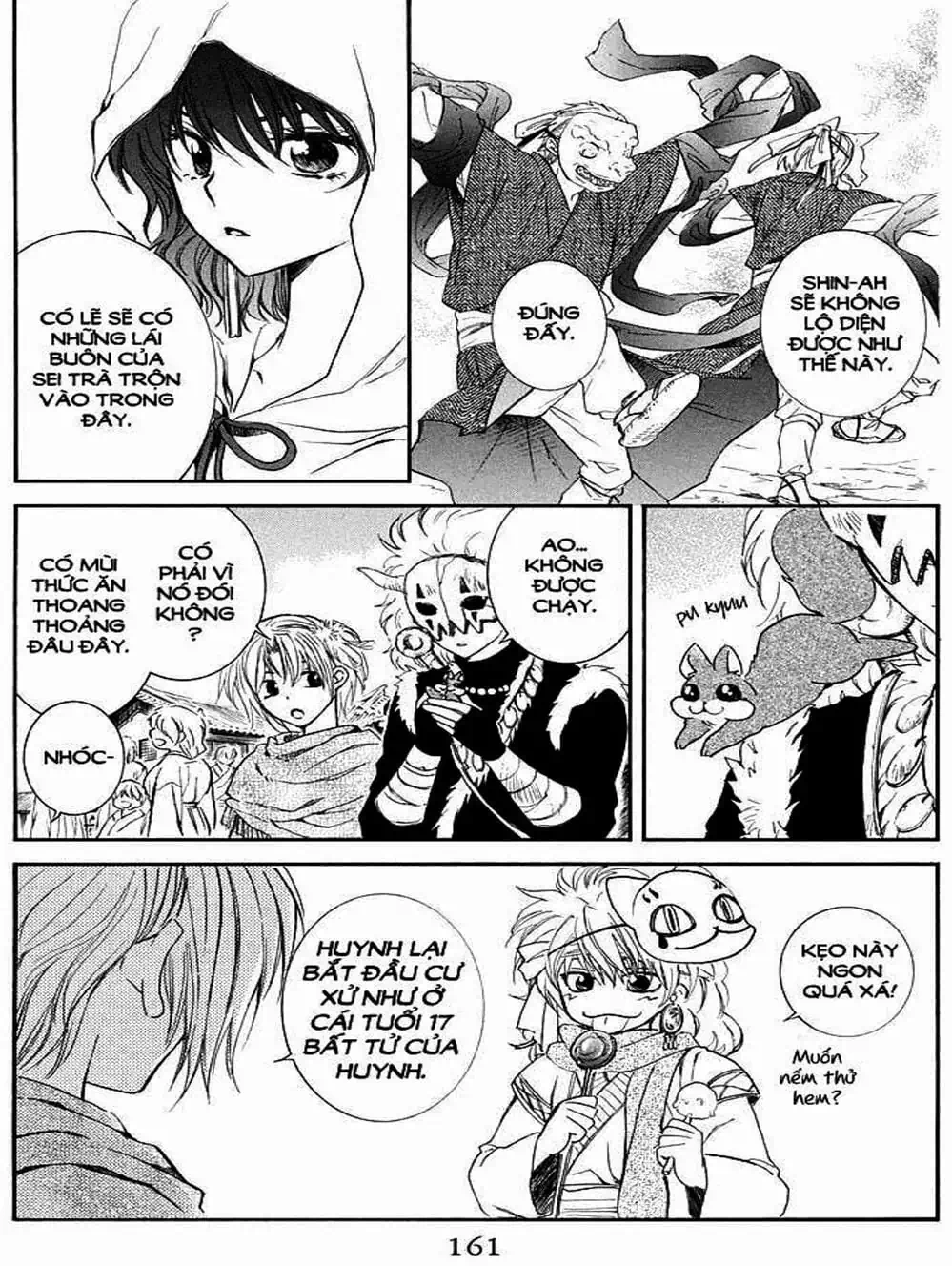 Truyện Tranh Đóa Hoa Bùng Cháy - Yona Of The Dawn trang 7